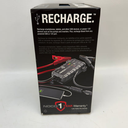 New Noco Boost HD 2000A Lithium Jump Starter GB70