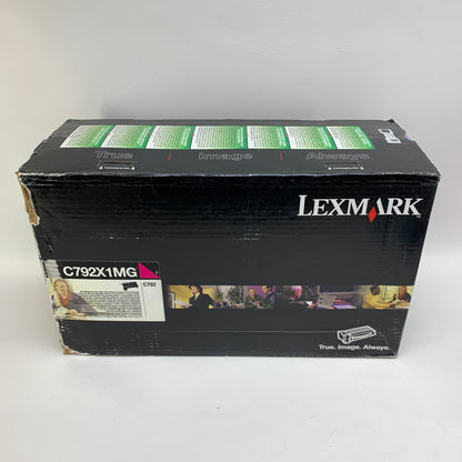 New Lexmark C792X1MG Extra High Yield Magenta Toner Cartridge
