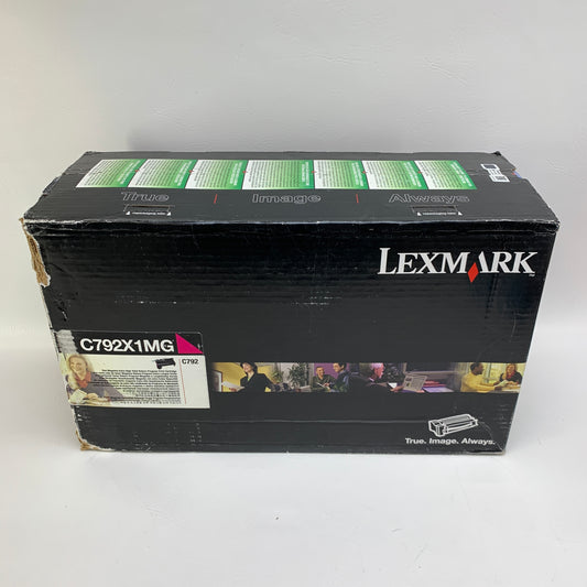 New Lexmark C792X1MG Extra High Yield Magenta Toner Cartridge