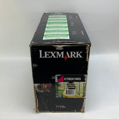 New Lexmark C792X1MG Extra High Yield Magenta Toner Cartridge