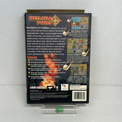 Return Fire (Sony PlayStation 1 PS1, 1996)