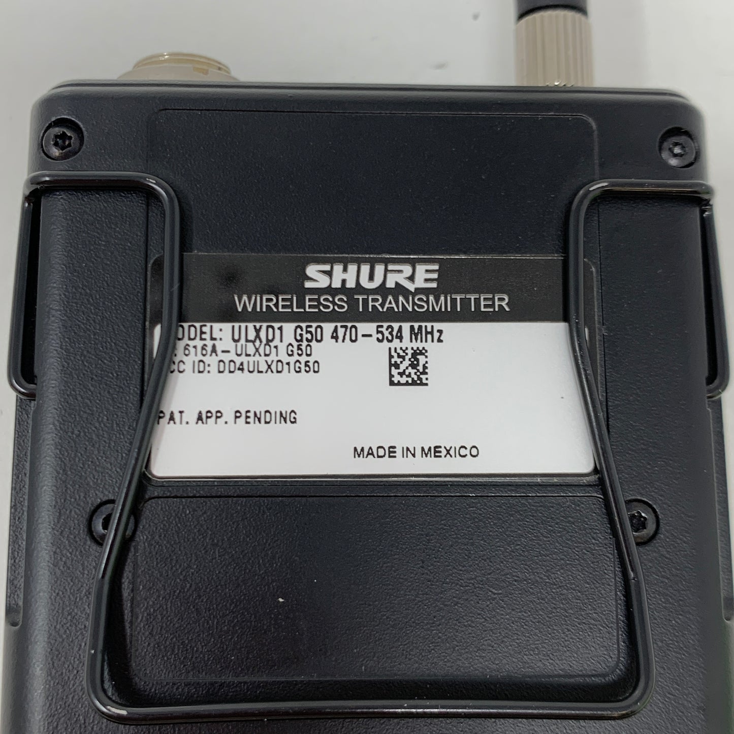 Shure ULXD1 Digital Wireless Bodypack Transmitter 470-534 MHz