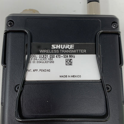 Shure ULXD1 Digital Wireless Bodypack Transmitter 470-534 MHz