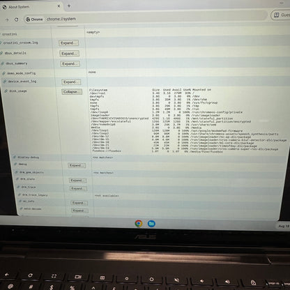 Asus Chromebook Flip CX5 CX5601FB 16" i3-1215U 1.2GHz 8GB RAM 512GB SSD