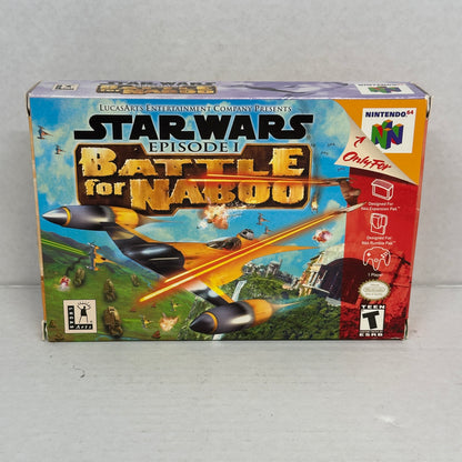 Star Wars Battle for Naboo (Nintendo 64 N64, 2000)