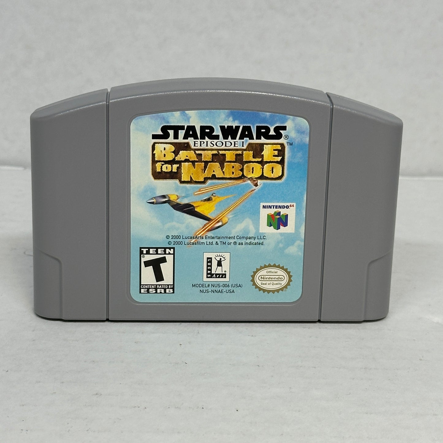 Star Wars Battle for Naboo (Nintendo 64 N64, 2000)