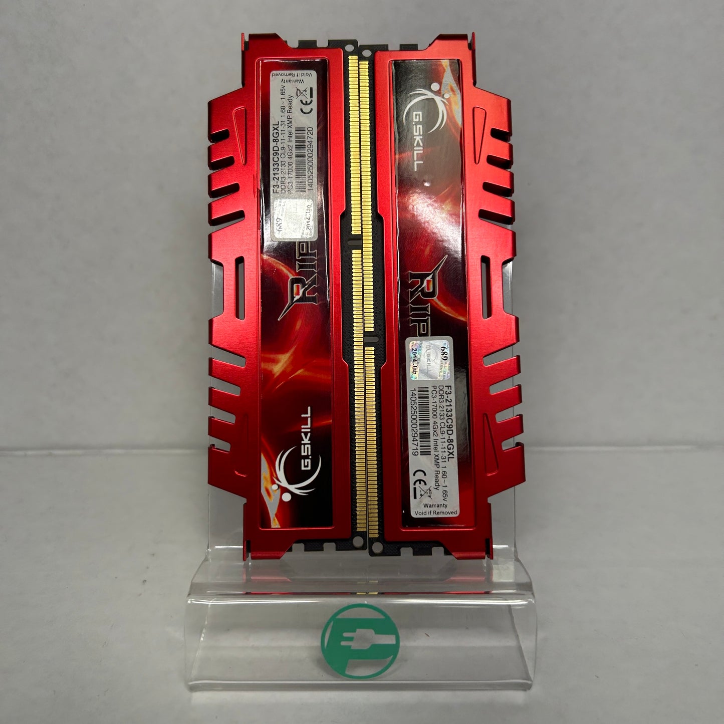 G.Skill RIPJAWS X 8GB (2x4GB) RAM DDR3 2133MHz F3-2133C9D-8GXL