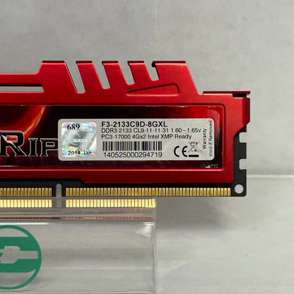 G.Skill RIPJAWS X 8GB (2x4GB) RAM DDR3 2133MHz F3-2133C9D-8GXL