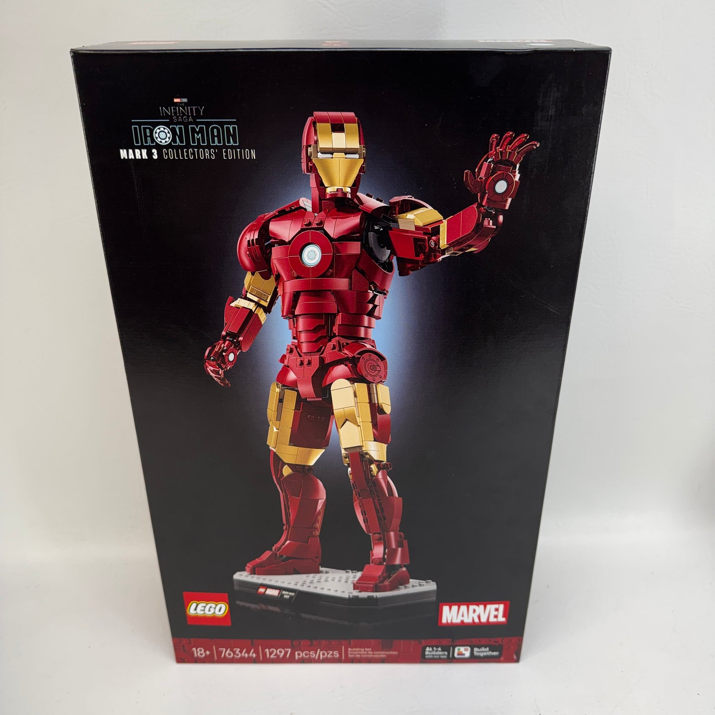 New LEGO 76344 Marvel Iron Man Mark 3 Collectors' Edition