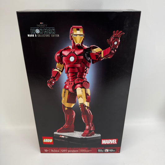 New LEGO 76344 Marvel Iron Man Mark 3 Collectors' Edition
