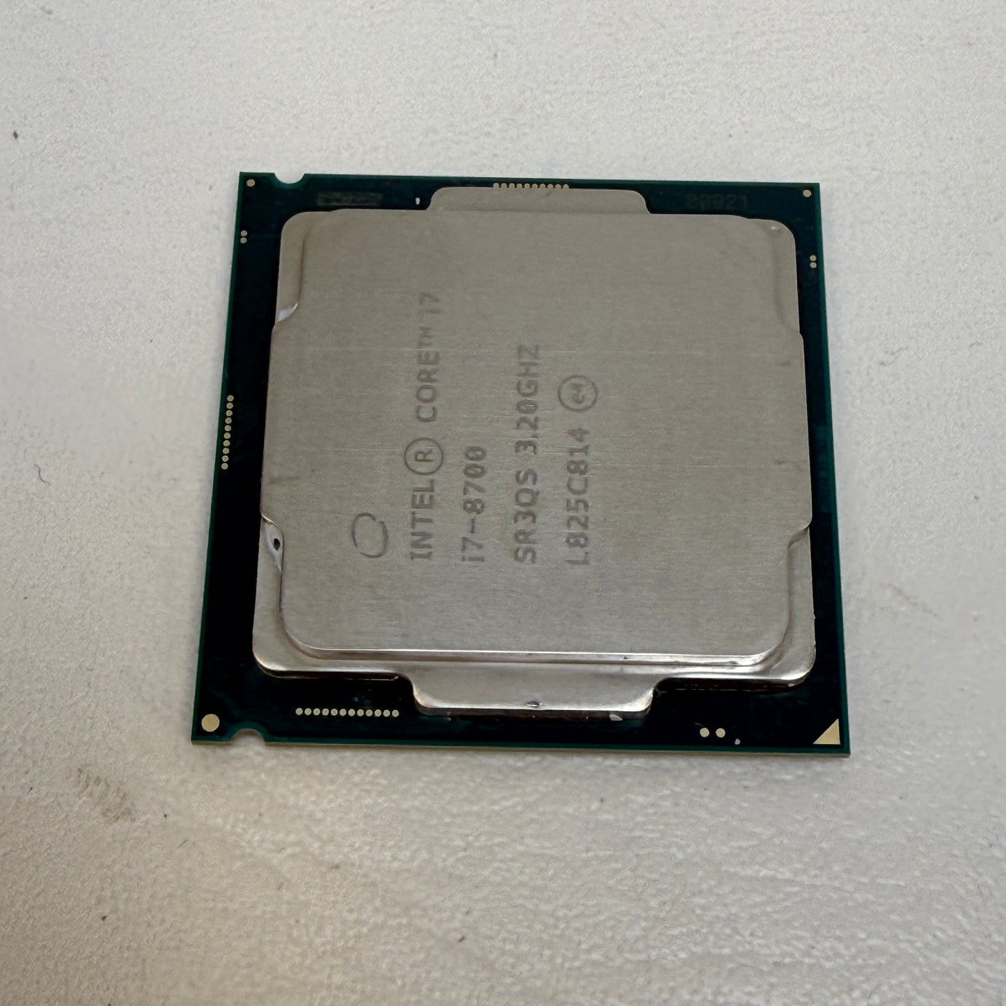 Intel Core i7-8700 3.20GHz 6 Core SR3QS 12 Thread LGA 1151