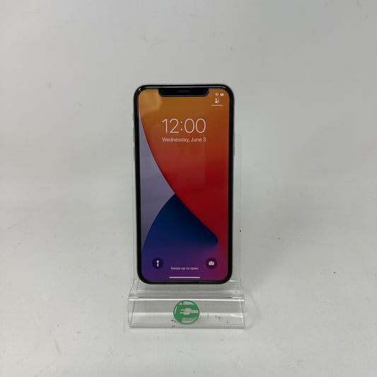 Factory Unlocked Apple iPhone X 64GB Silver NQCL2LL/A
