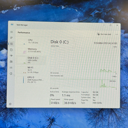 HP Pavilion Desktop 590-p0103wb TLJA8M0 Ryzen 3 3200G 3.50GHz 8GB RAM 1TB HDD