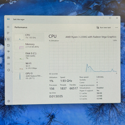 HP Pavilion Desktop 590-p0103wb TLJA8M0 Ryzen 3 3200G 3.50GHz 8GB RAM 1TB HDD
