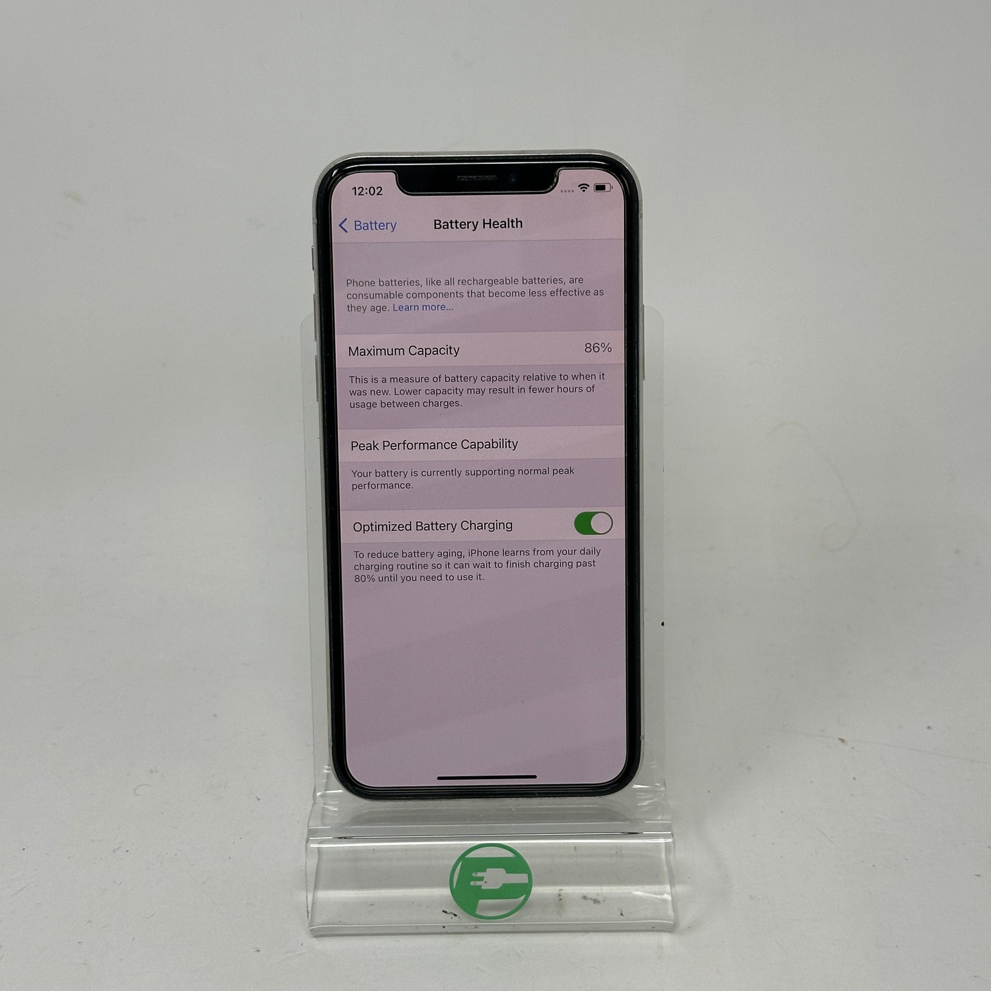 Factory Unlocked Apple iPhone X 64GB Silver NQCL2LL/A