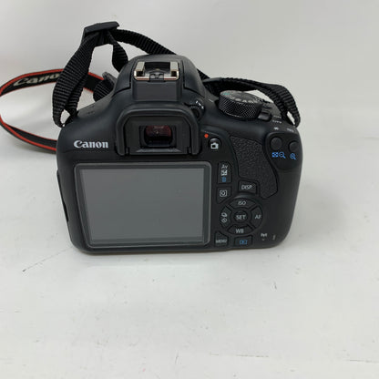Canon EOS Rebel T6 18.0MP DSLR Camera Black