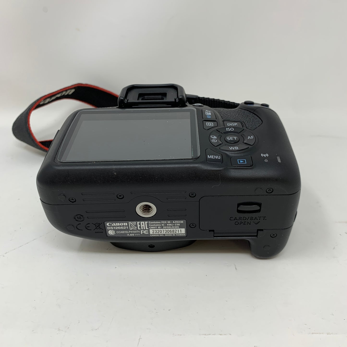 Canon EOS Rebel T6 18.0MP DSLR Camera Black
