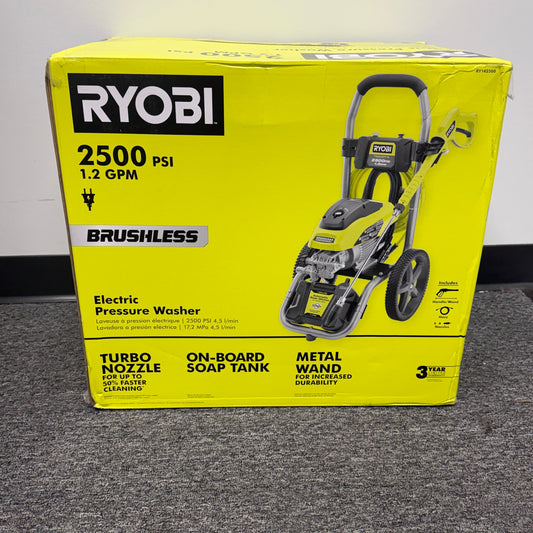 New Ryobi  120V Electric Pressure Washer RY142500