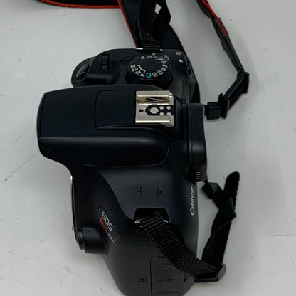 Canon EOS Rebel T6 18.0MP DSLR Camera Black