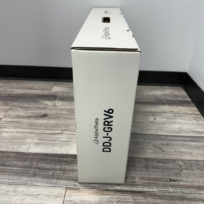 New AlphaTheta DDJ-GRV6 4-Channel DJ Controller w/ Scratch Pads USB Connectivity