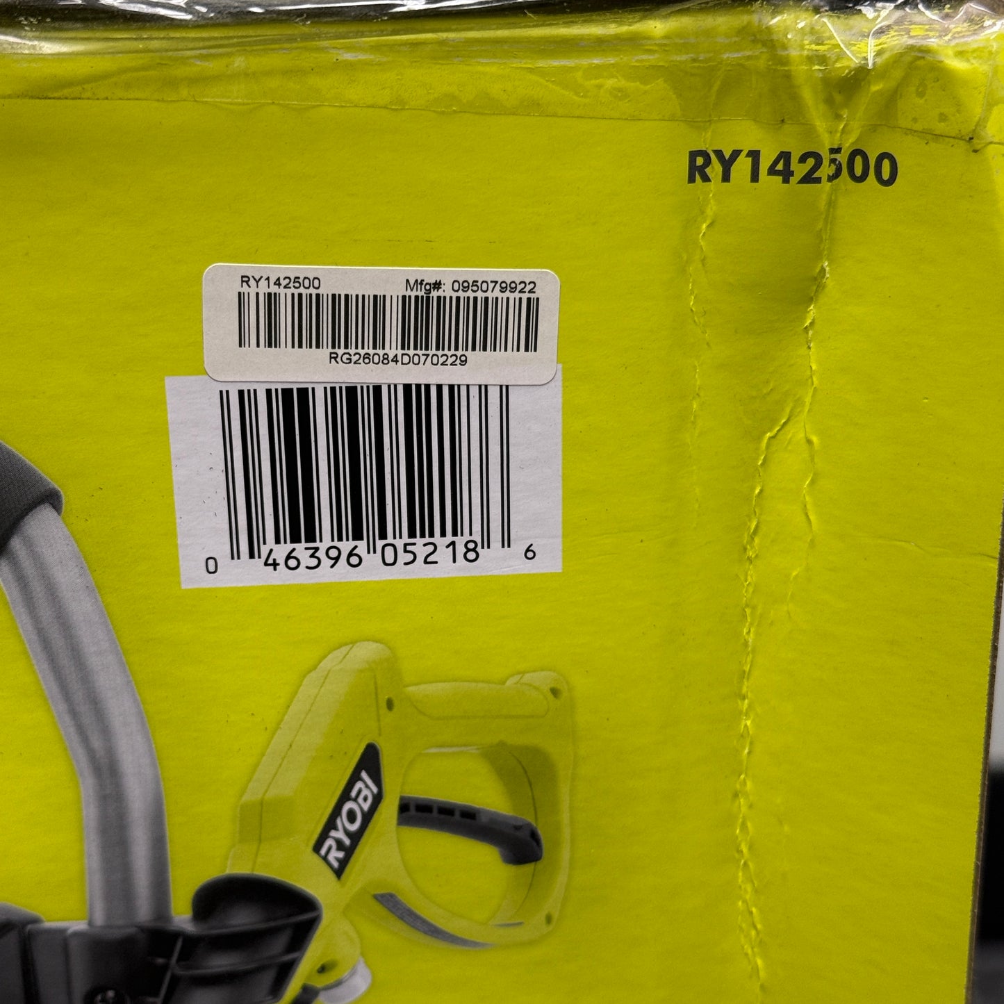 New Ryobi  120V Electric Pressure Washer RY142500