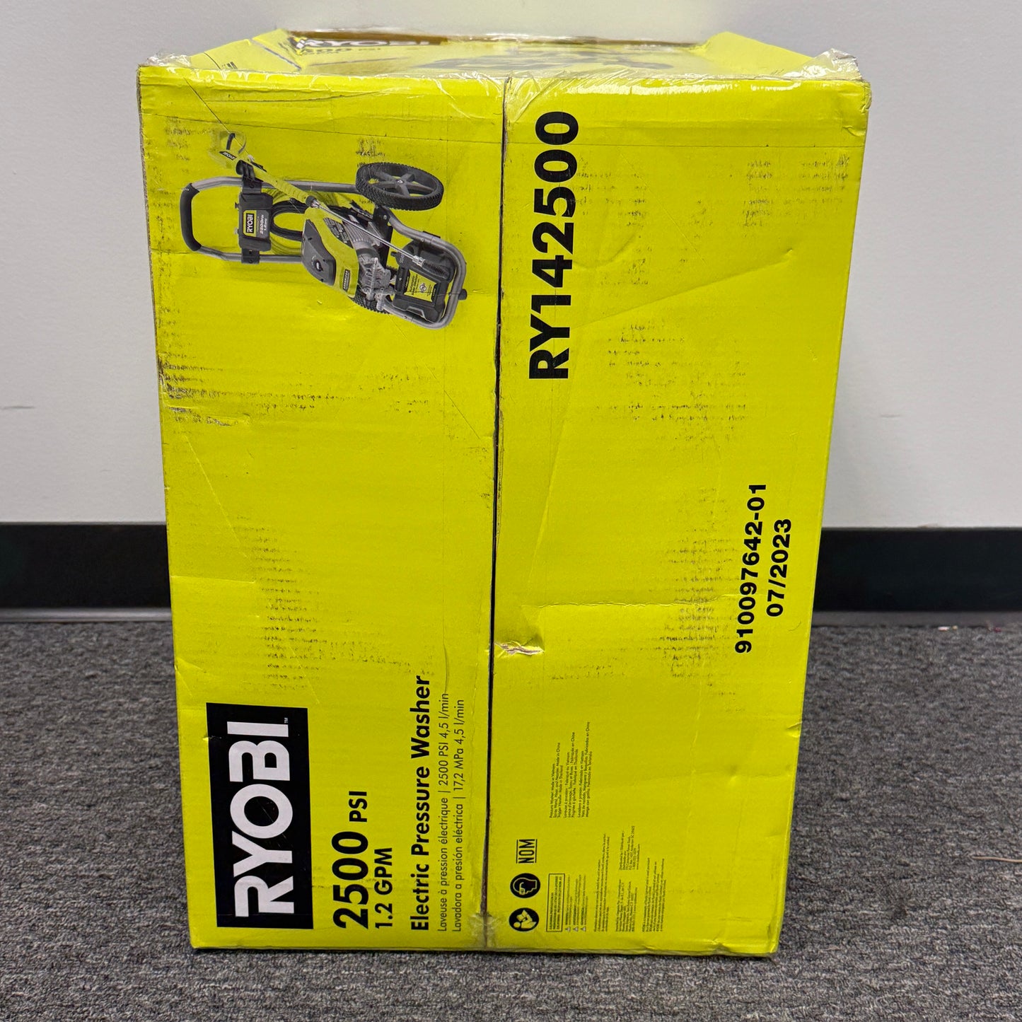New Ryobi  120V Electric Pressure Washer RY142500