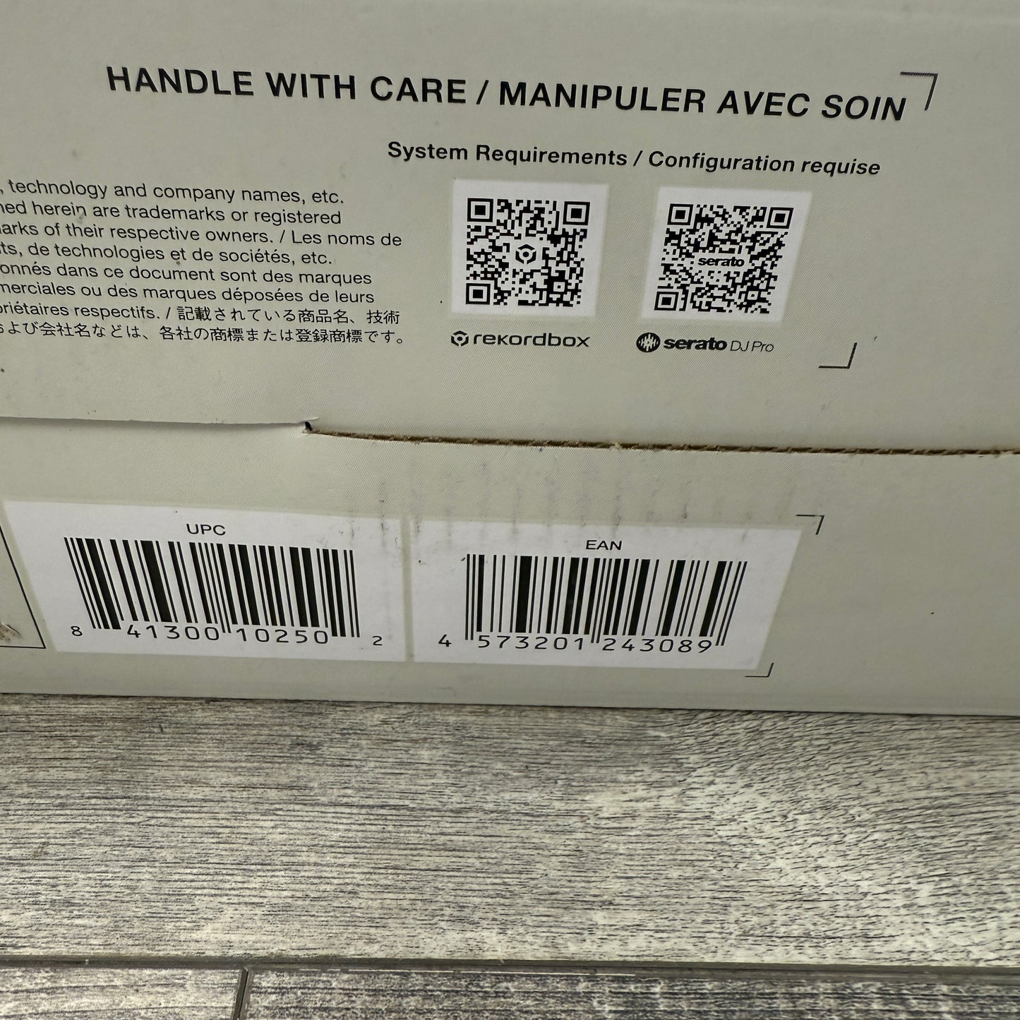 New AlphaTheta DDJ-GRV6 4-Channel DJ Controller w/ Scratch Pads USB Connectivity