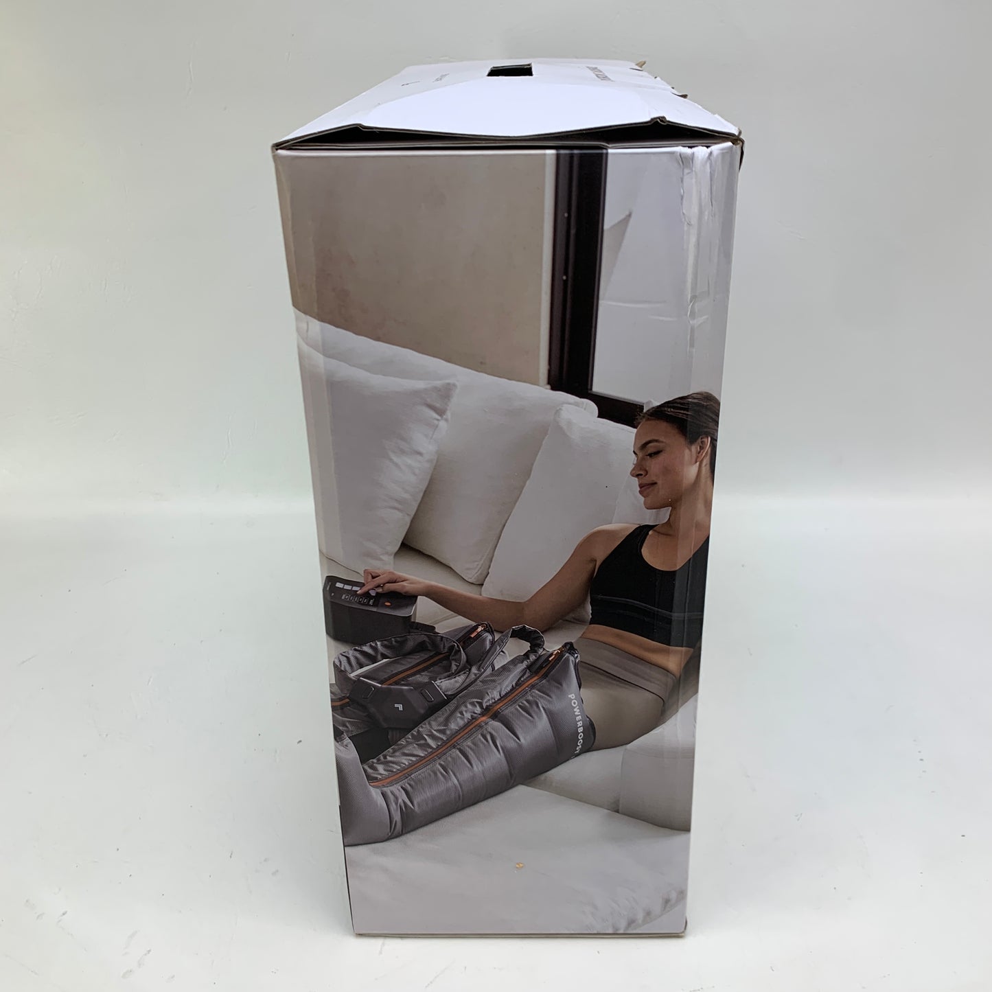 New Sharper Image Powerboost Boots Air Compression Leg Recovery 90644079