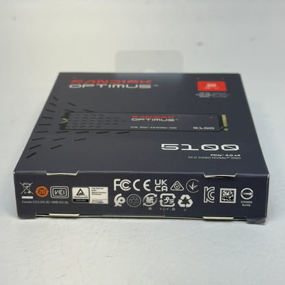 New SanDisk  M.2 2280 Optimus 5100 2TB PCIe 4.0 x4 SSD SDSP51200TAN-000G1