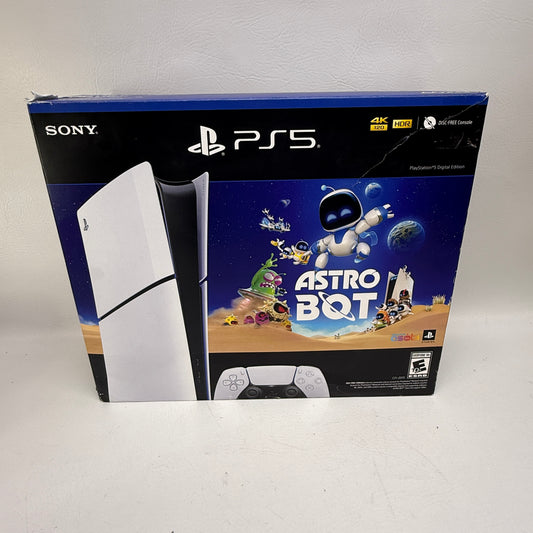 Sony PlayStation 5 Slim Digital PS5 1TB White Console Gaming System CFI-2015