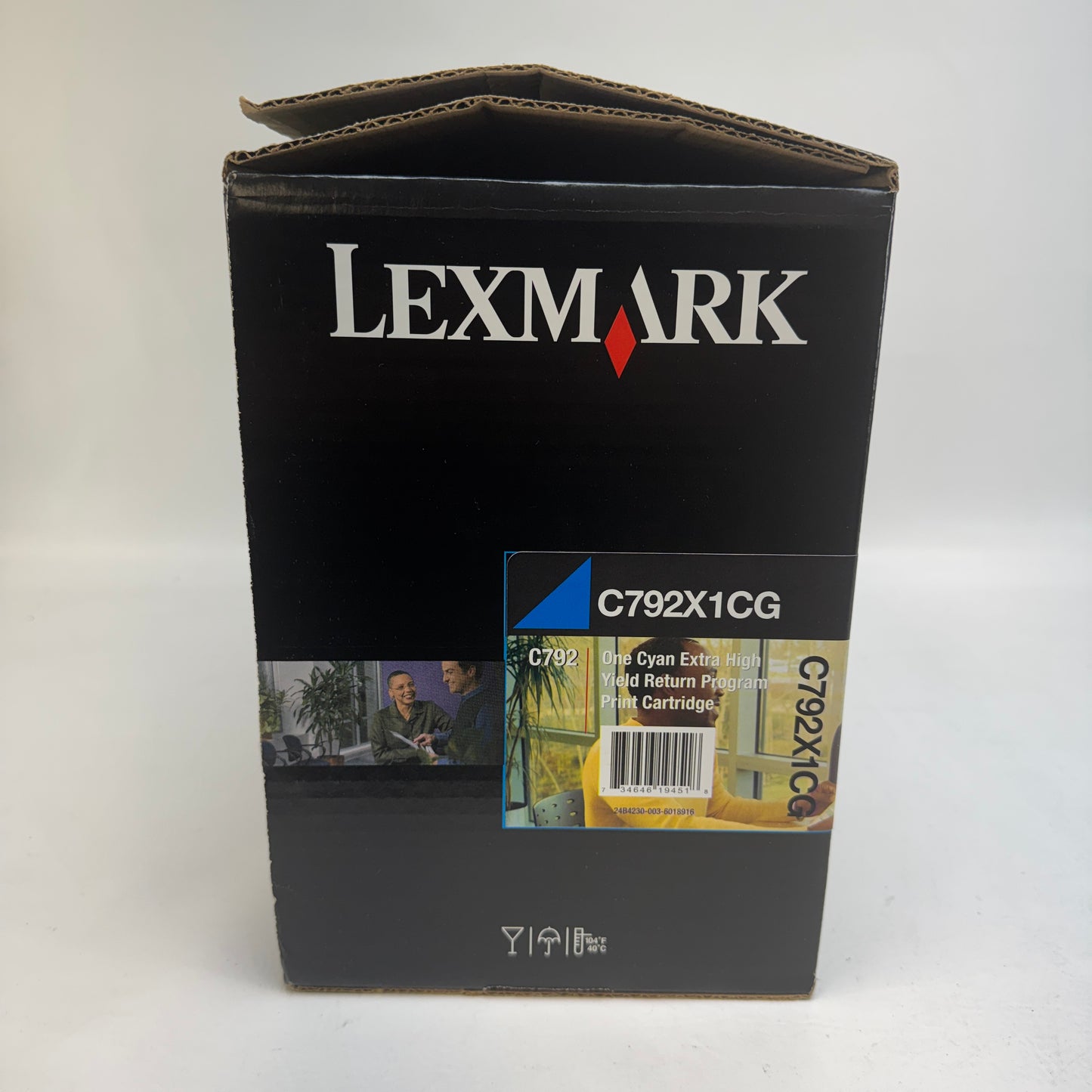 New Lexmark C792 C792X1CG Cyan Toner Cartridge