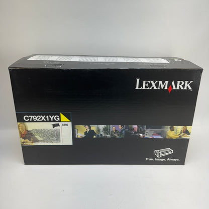 New Lexmark C792 C792X1YG Yellow Toner Cartridge