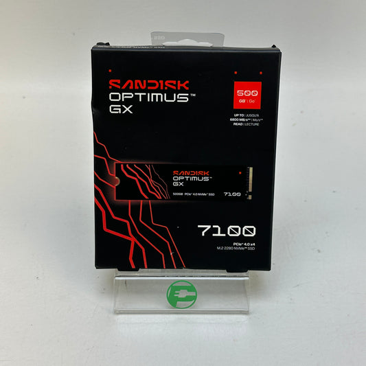 New SanDisk M.2 2280 Optimus GX 500GB  PCIe 4.0 x4 SSD SDSP71500GAN-000G1