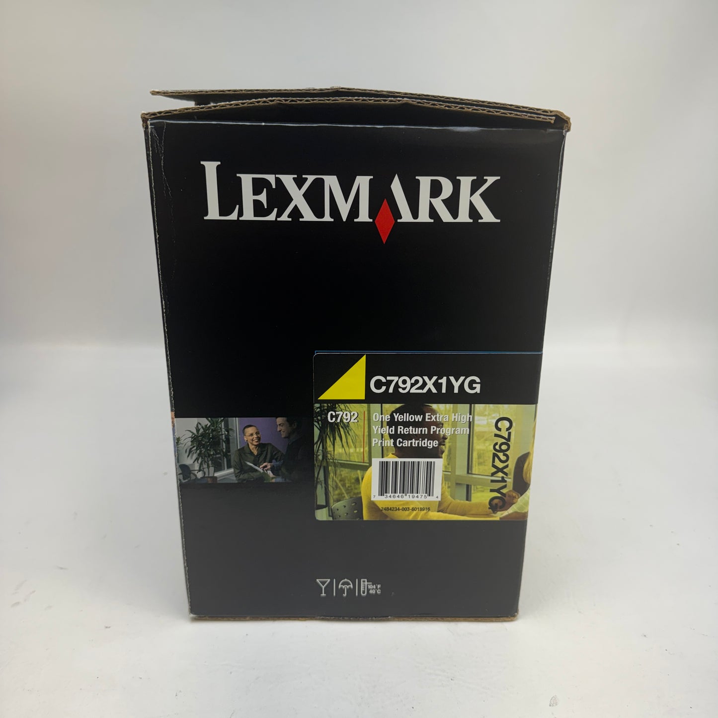 New Lexmark C792 C792X1YG Yellow Toner Cartridge