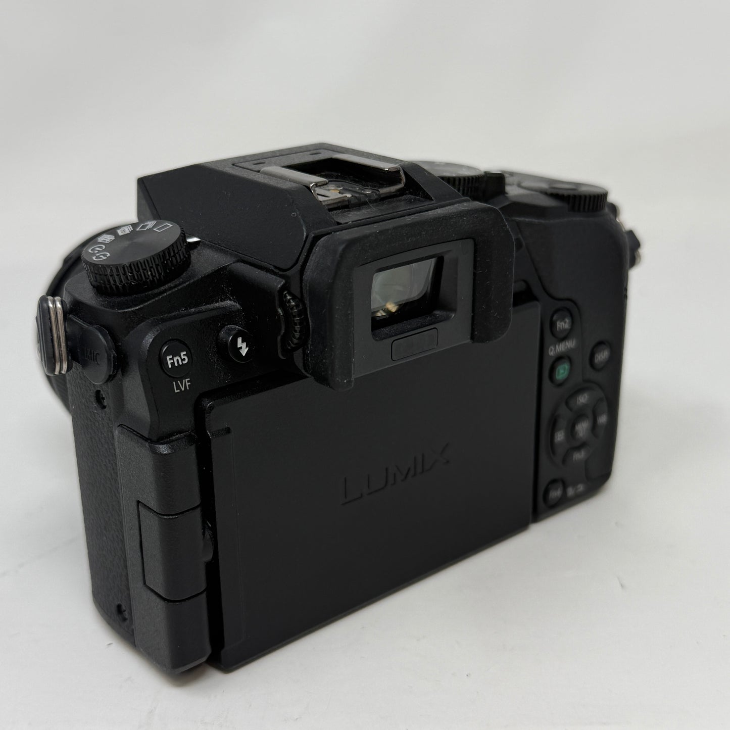 Panasonic Lumix DMC-G7 4K Mirrorless Camera w/14-42mm Lens,Charger & Hood Black