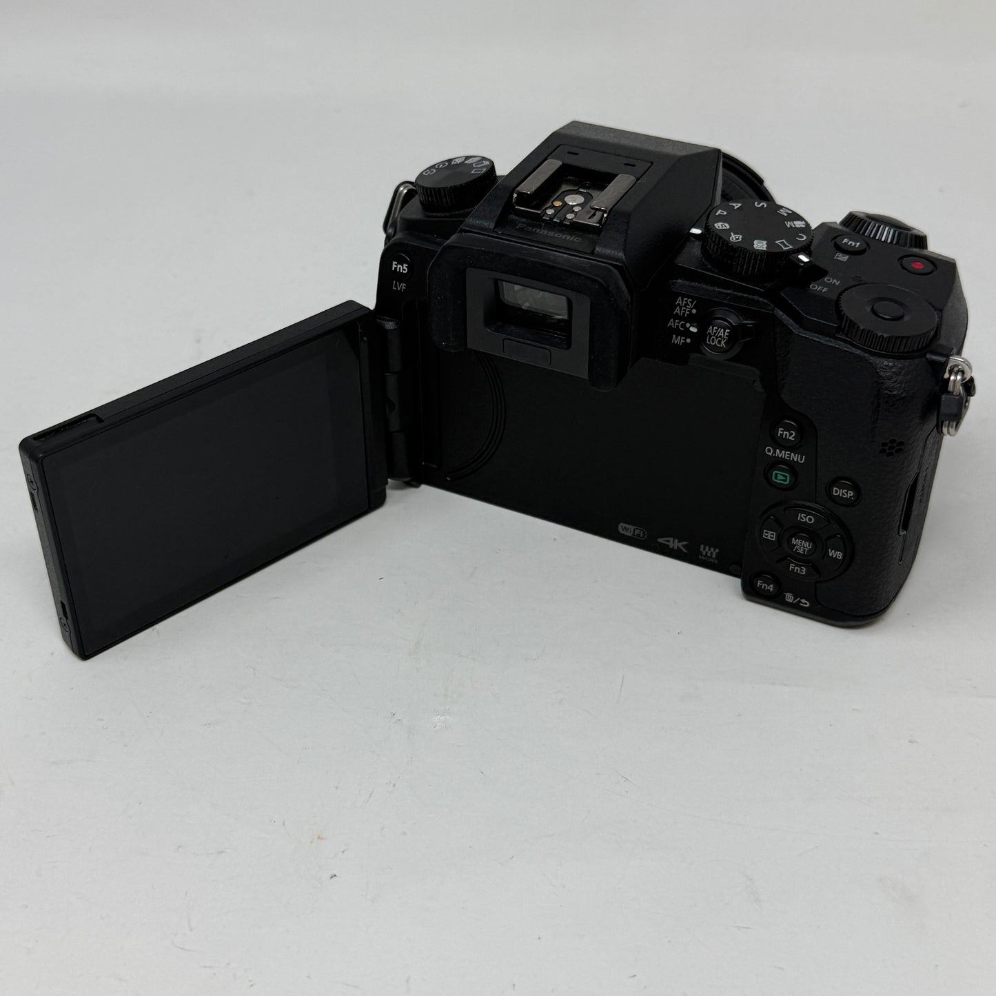 Panasonic Lumix DMC-G7 4K Mirrorless Camera w/14-42mm Lens,Charger & Hood Black