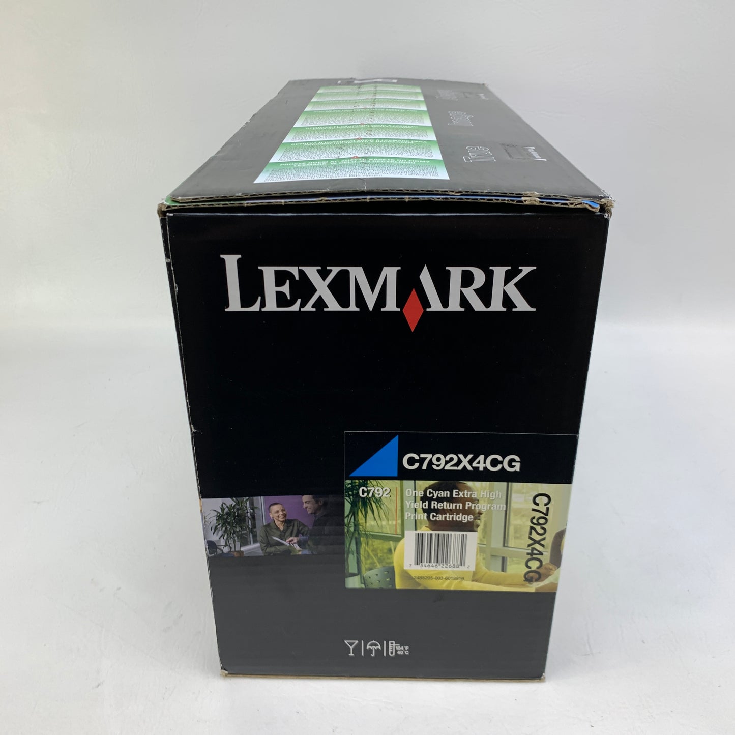 New Genuine Lexmark C792X4CG Cyan Toner Extra High Yield
