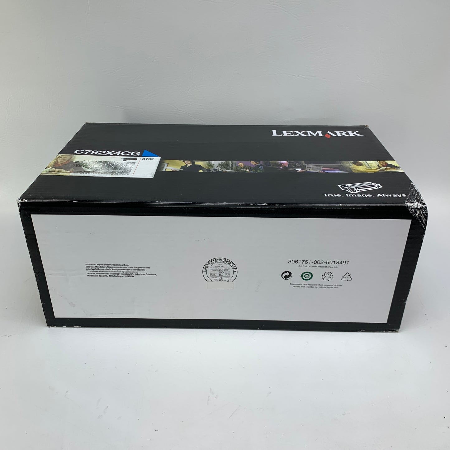 New Genuine Lexmark C792X4CG Cyan Toner Extra High Yield
