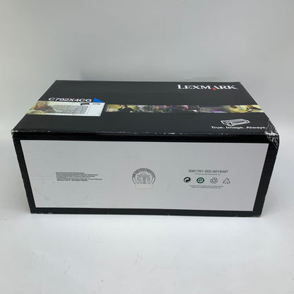 New Genuine Lexmark C792X4CG Cyan Toner Extra High Yield