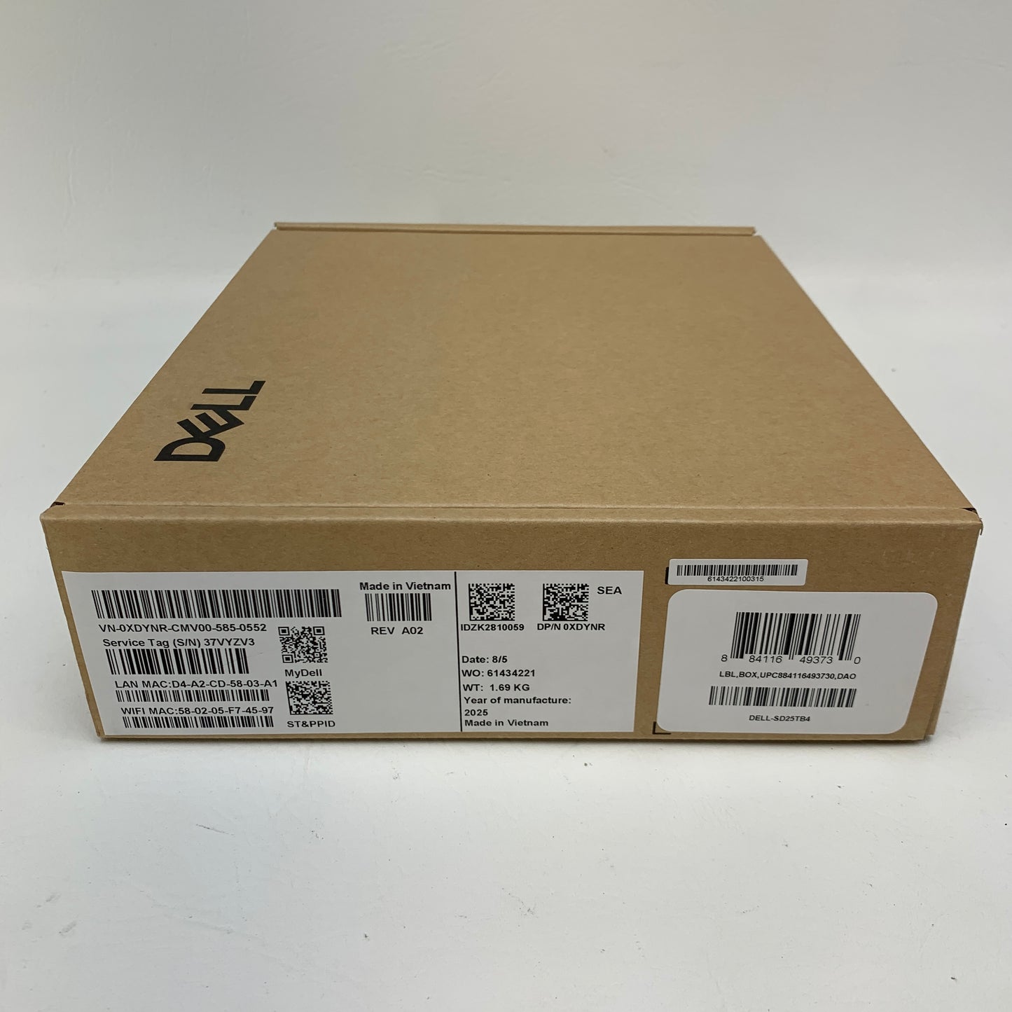 New Dell SD25TB4 Thunderbolt 4 Smart Dock