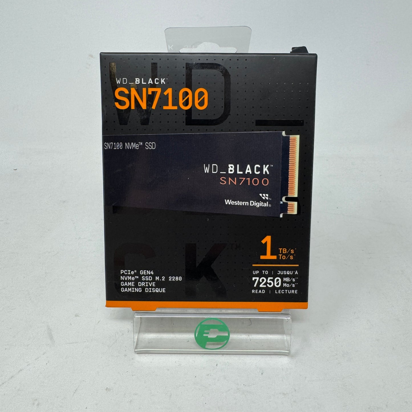 New WD 2280mm SN7100 1TB M.2 NVMe Gen 4.0 x 4 SSD WDBELG0010BBK-WRWM