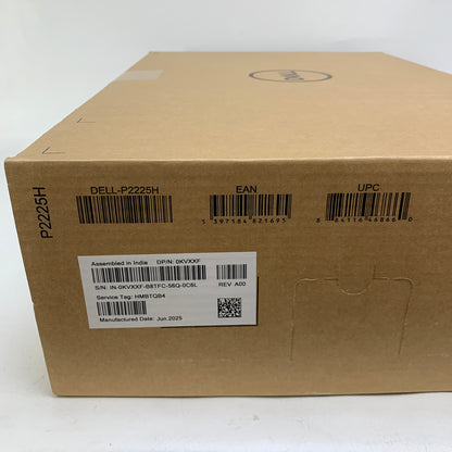 New Dell 22" P2225H IPS LCD IPS 100Hz Business Monitor