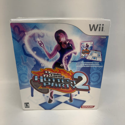 New Dance Dance Revolution Hottest Party 2 with Dance Mat - Nintendo Wii