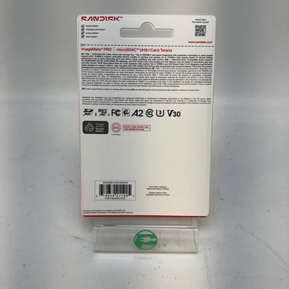 New SanDisk ImageMate PRO MicroSDXC UHS-1 Memory Card SDSQXBD-512G-AW6KA