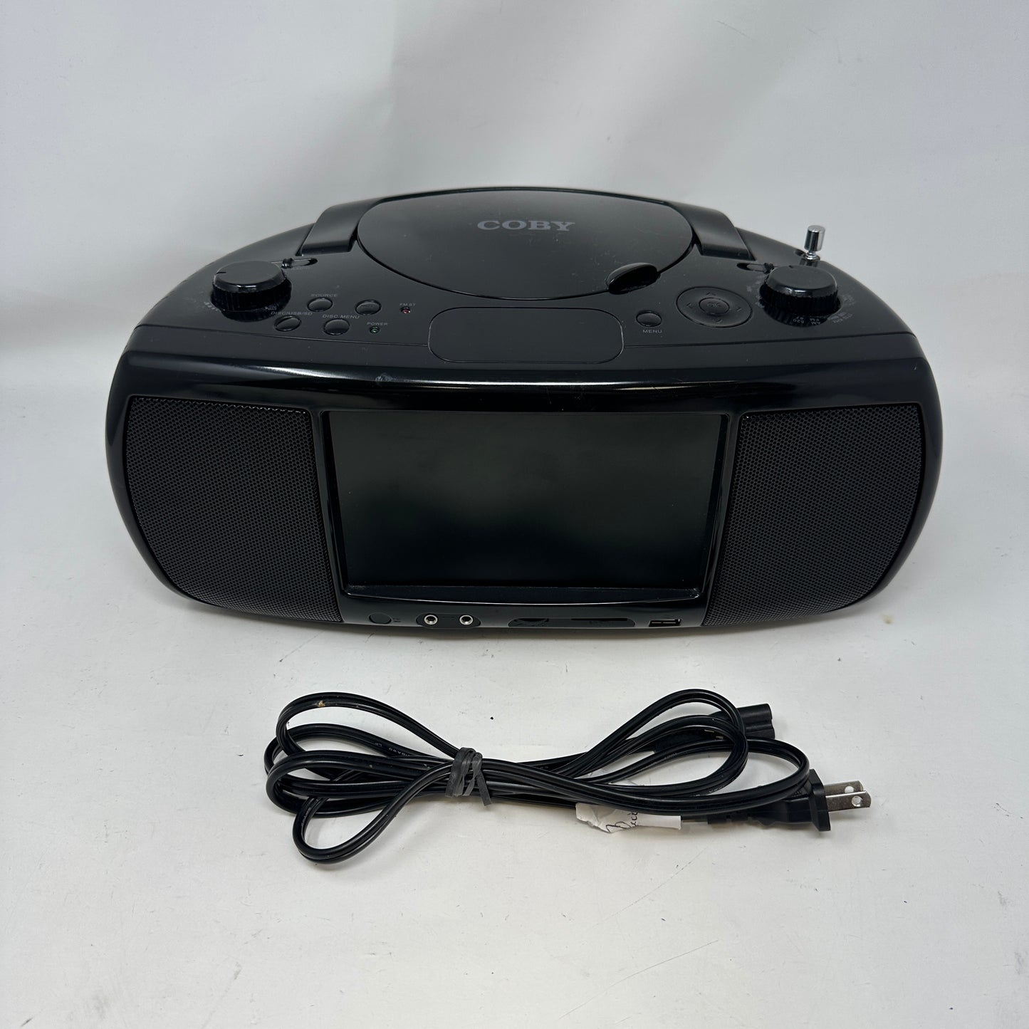 Coby TFDVD777 Portable DVD Player w/ AM/FM Tuner & USB Port