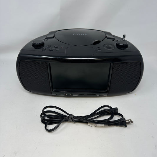 Coby TFDVD777 Portable DVD Player w/ AM/FM Tuner & USB Port