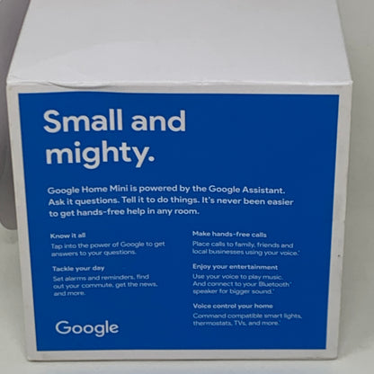 Google Home Mini Smart Speaker w/ Google Assistant GA00210-US