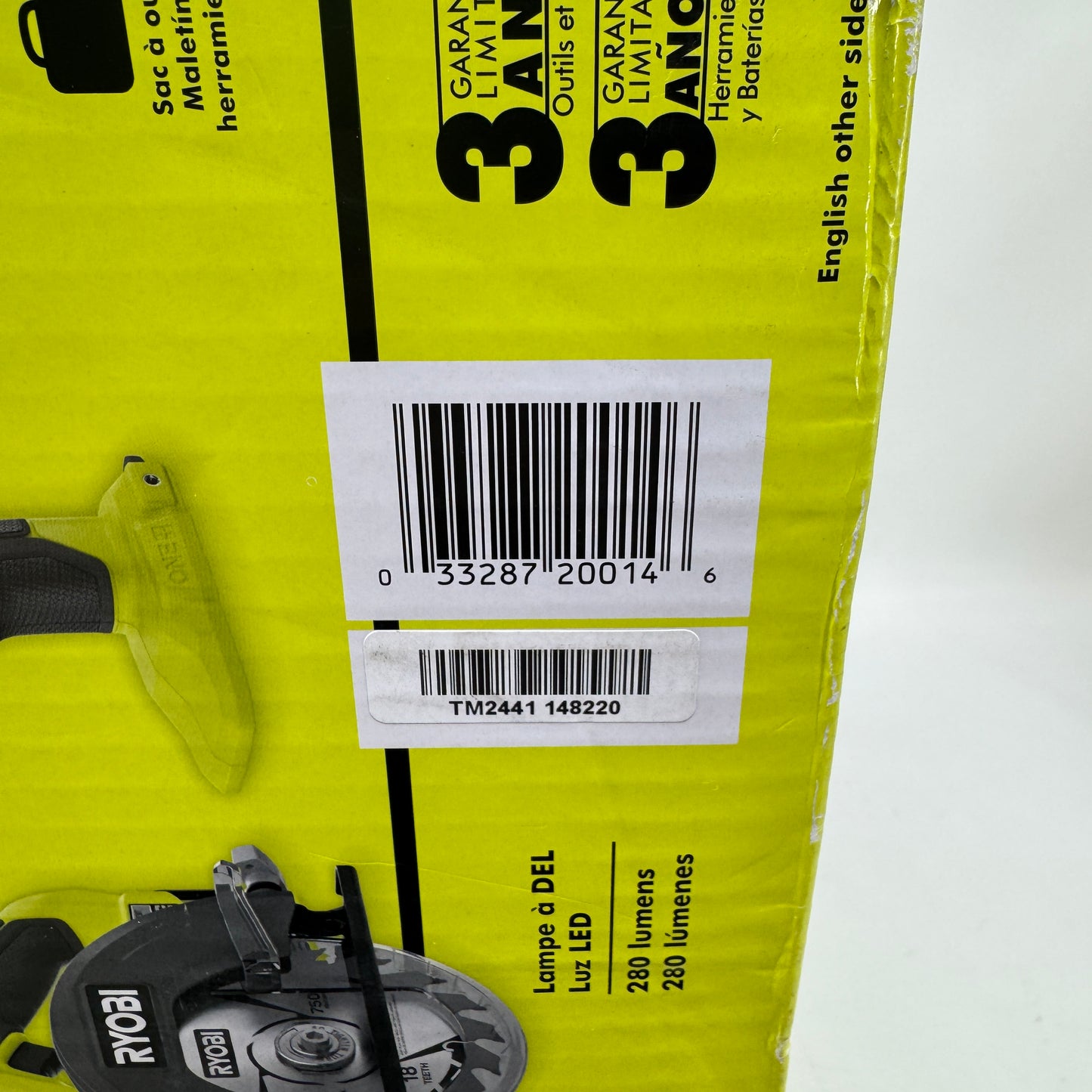 New Ryobi PCL1400K2 18V ONE+ Cordless 4-Tool Kit
