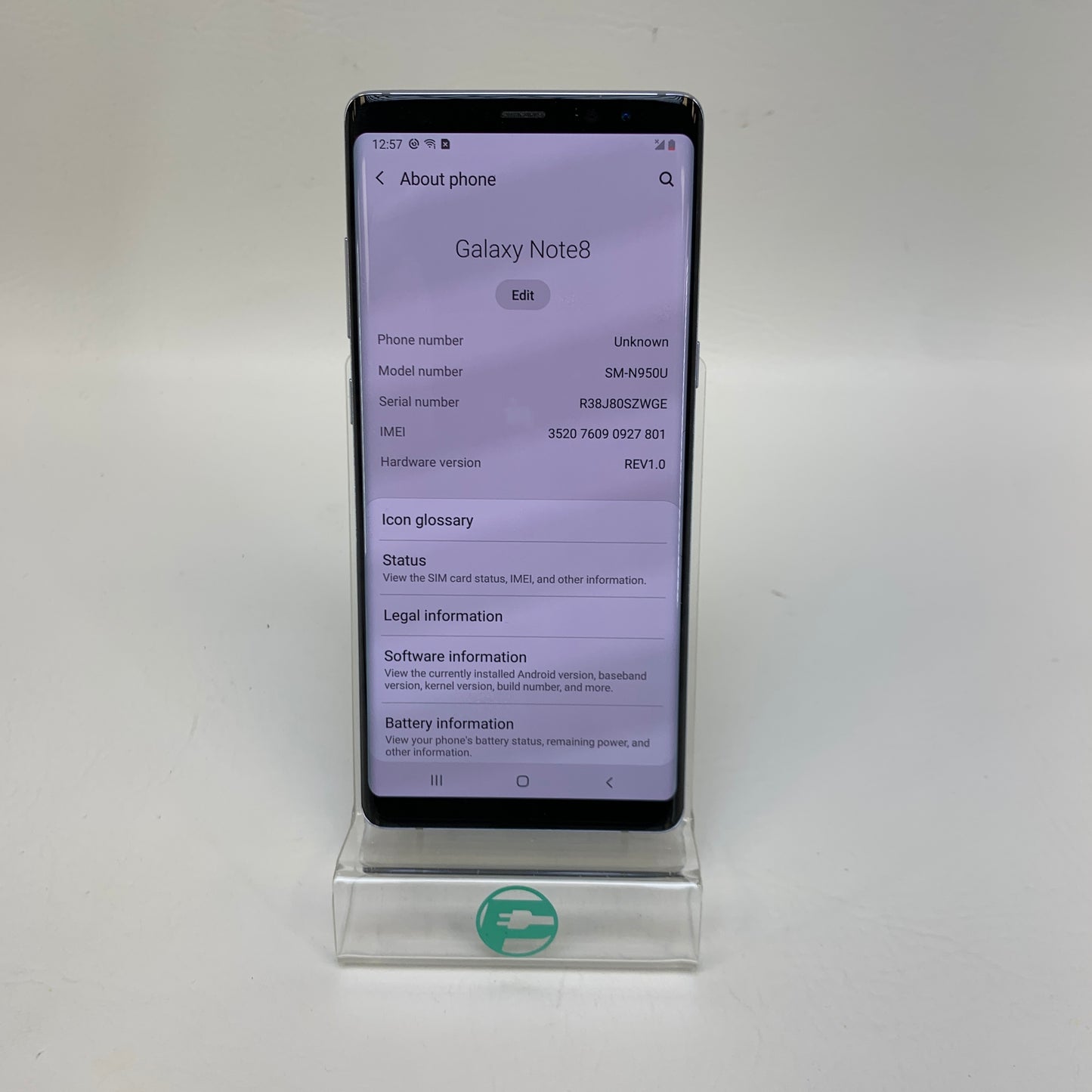 Verizon Samsung Galaxy Note 8 6GB RAM 64GB SM-N950U Gray