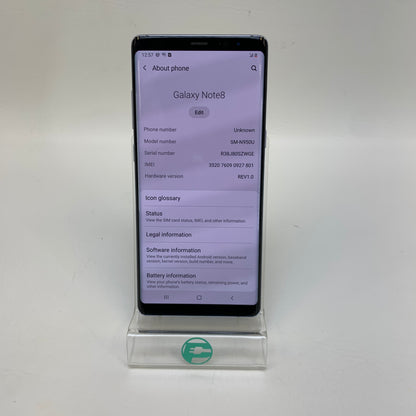 Verizon Samsung Galaxy Note 8 6GB RAM 64GB SM-N950U Gray